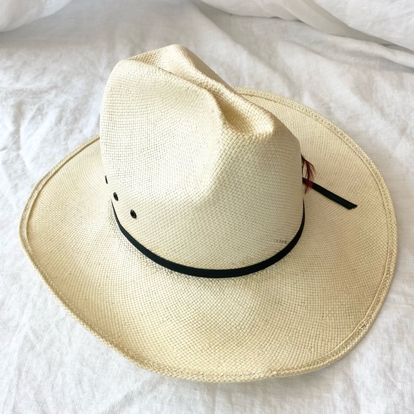 Vintage Lannings Western Cowboy Hat - Picture 4 of 16